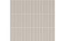 Fibo 4x20cm Vertical Tile 600x900mm Splashback - Warm Grey (Pk/2)