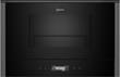 Neff N70 NL4GR31G1B B/I Microwave & Grill - Black w/Graphite Grey Trim