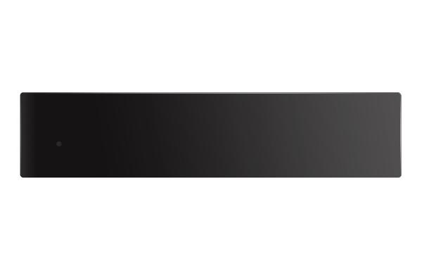 Prima PRDW003 14cm Warming Drawer - Black Glass