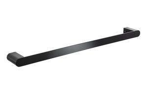 Abode Uno Single Towel Rail - Matt Black