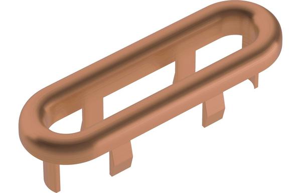 Oval Overflow Ring - Brushed Bronze