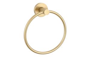Aston Towel Ring - Brushed Brass