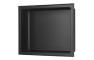 305x360mm Bathroom Niche - Matt Black