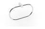 Rhona Towel Ring - Chrome