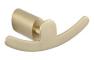 Rhona Robe Hook - Brushed Brass