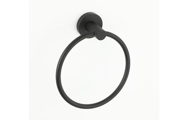 Aston Towel Ring - Black