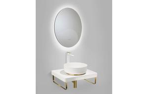 Abode Focus 60 Display Pack 2 - Cava/Levarto/Aruna - Brushed Brass