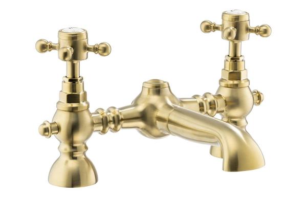 Abode Sentiment Bath Filler - Brushed Brass