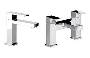 Abode Fervour Pack Offer 1 (Basin Mixer & Bath Filler) - Chrome