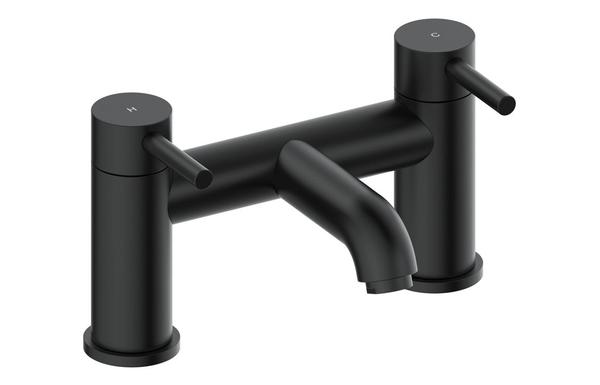 Pontias Bath Filler - Matt Black