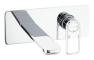 Abode Levarto Wall Mounted Basin/Bath Mixer - Chrome