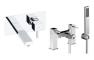 Abode Zeal Pack Offer 6 (Wall Mounted Basin Mixer & Bath/Shower Mixer) - Chrome