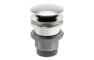 Abode Uno Basin Clicker Waste Universal - Chrome