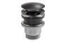 Abode Uno Basin Clicker Waste Universal - Matt Black