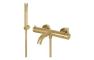 Vema Tiber Wall Mounted Bath/Shower Mixer - Brushed Brass