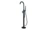 Pontias Floor Standing Bath/Shower Mixer - Matt Black