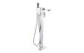 Berrinios Floor Standing Bath/Shower Mixer - Chrome