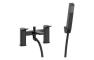 Florence Bath/Shower Mixer & Bracket - Matt Black