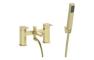 Rhodes Bath/Shower Mixer & Bracket - Brushed Brass