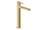 Evolution Tall Basin Mixer - Brushed Brass