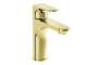 VitrA Root Round Basin Mixer - Soft Gold