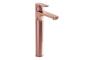 VitrA Root Round Tall Basin Mixer - Soft Copper