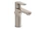 VitrA Root Round Basin Mixer w/Waste Lever - Brushed Nickel