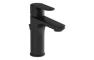 VitrA Root Round Basin Mixer w/Waste Lever - Matt Black