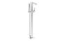 VitrA Root Square Floor Standing Bath/Shower Mixer - Chrome