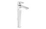VitrA Root Round Tall Basin Mixer w/Waste Lever - Chrome
