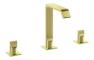 VitrA Suit 3-Hole Basin Mixer - Soft Gold