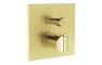 VitrA Suit Integrated Thermostatic Bath/Shower Mixer - Soft Gold