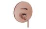 VitrA Origin Classic Integrated Bath Mixer Valve - Soft Copper