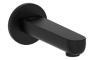 VitrA Root Round Wall Mounted Bath Spout - Matt Black
