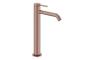 VitrA Minimax Round Tall Basin Mixer - Brushed Bronze