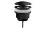 VitrA Universal Waste (Free-Flowing) - Matt Black