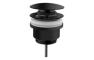 VitrA Universal Waste (Push-Open) - Matt Black