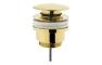 VitrA Universal Waste (Push-Open) - Soft Gold