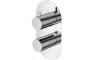 VitrA Aquaheat Round Thermostatic 2-Way Shower Mixer - Chrome