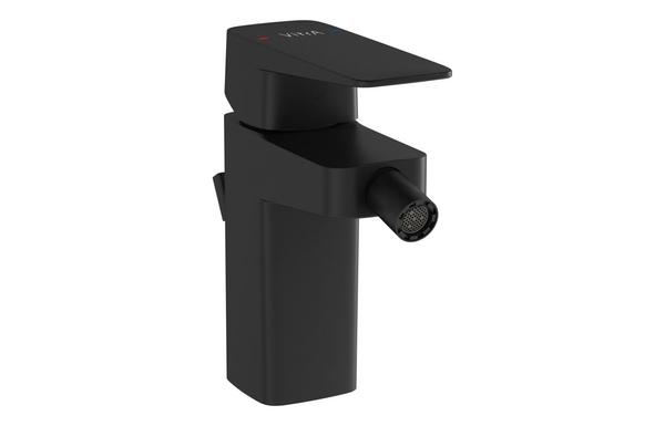 VitrA Root Square Bidet Mixer - Matt Black
