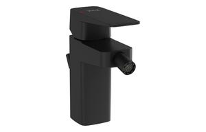 VitrA Root Square Bidet Mixer - Matt Black
