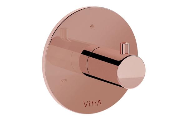 VitrA Origin Integrated 3-Way Diverter - Soft Copper