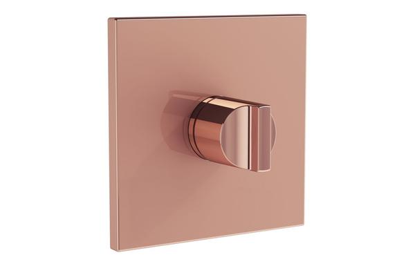 VitrA Suit Wall Mounted 3-Way Diverter - Soft Copper