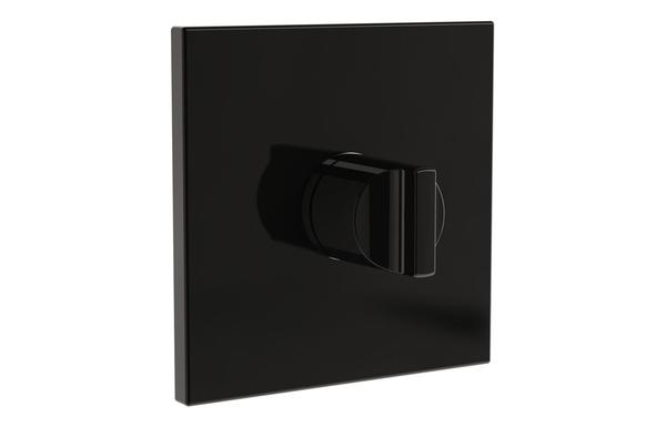 VitrA Suit Wall Mounted 3-Way Diverter - Gloss Black