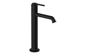 VitrA Origin Classic Tall Basin Mixer (Top Handle) - Matt Black