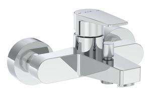 VitrA Flow Square Wall Mounted Bath/Shower Mixer - Chrome