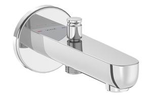 VitrA Root Round Wall Mounted Monohole Bath/Shower Mixer - Chrome