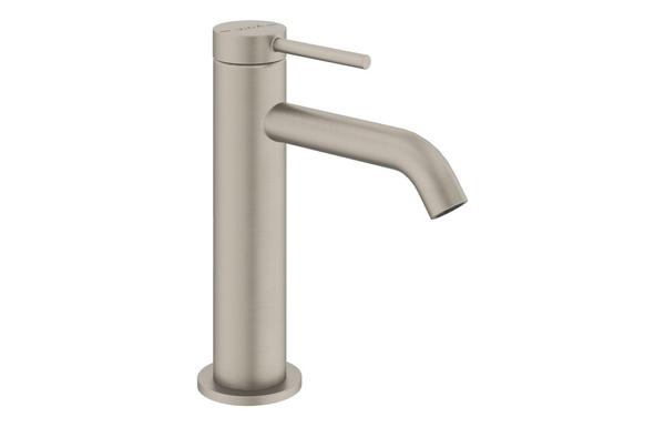 VitrA Minimax Round Large Basin Mixer - Brushed Nickel