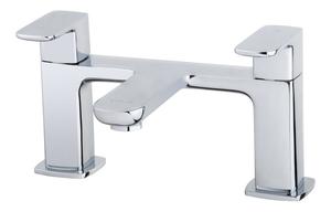 VitrA Square Wall Mounted Bath Filler - Chrome