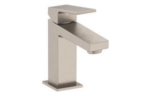 VitrA Minimax Square Standard Basin Mixer - Brushed Nickel